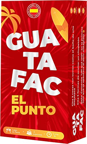 GUATAFAC El Punto - Juegos de Mesa para Fiesta y Risas - Tercera Edición - Aún Más Picante - El Mejor Juego de Fiesta