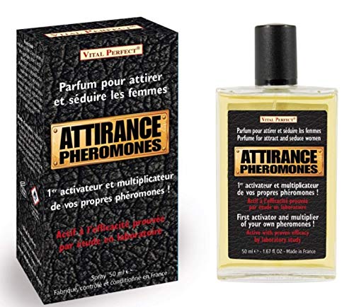 Pheromos – Perfume para hombre activador de feromonas, aumenta la libido, excita a la mujer, afrodisíaco potente para hombres