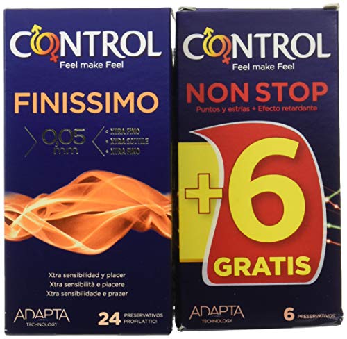 Control Finissimo Preservativos - Pack de 24 preservativos