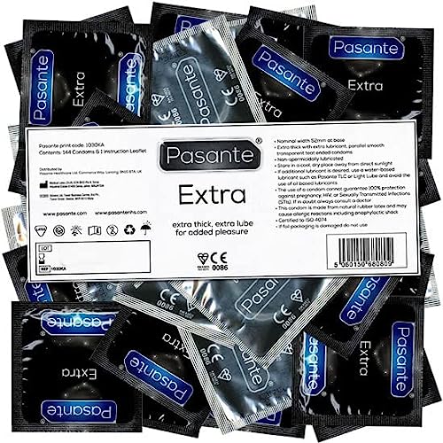 Pasante Condones Extra Resistentes - 144 Unidades