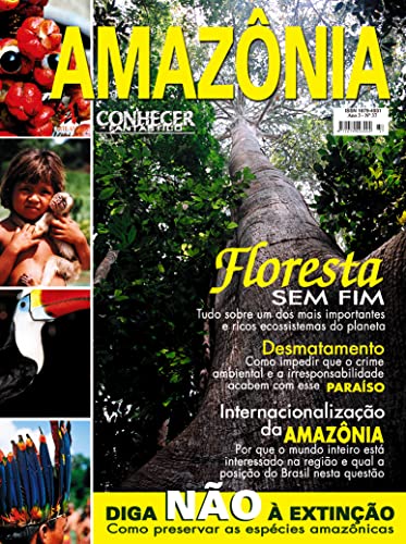 Diga NÃO à extinção: Como preservar as espécies amazônicas.: Revista Conhecer Fantástico (Amazônia) 37 (Portuguese Edition)