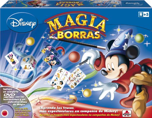 BORRAS Magia Edición Mickey Magic, 15 Trucos, Contiene DVD, Multicolor, 5+ Años